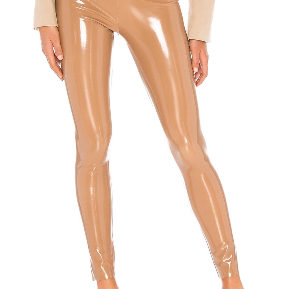 Commando Faux Patent Leather Leggings in Cocoa!